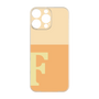 プレミアムパネル［ オリジナル - initial two tone - F orange ］