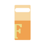 プレミアムパネル［ オリジナル - initial two tone - F orange ］