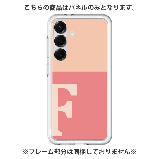 プレミアムパネル［ オリジナル - initial two tone - F pink ］