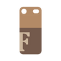 プレミアムパネル［ オリジナル - initial two tone - F brown ］