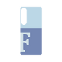 プレミアムパネル［ オリジナル - initial two tone - F blue ］