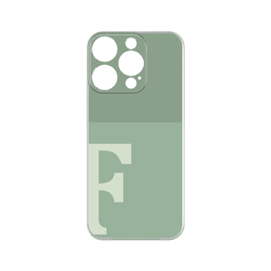 プレミアムパネル［ オリジナル - initial two tone - F green ］