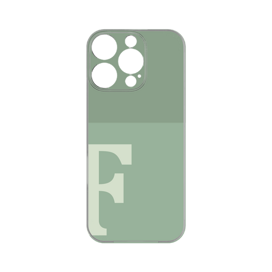 プレミアムパネル［ オリジナル - initial two tone - F green ］