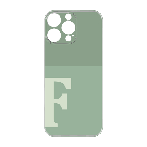 プレミアムパネル［ オリジナル - initial two tone - F green ］