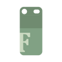 プレミアムパネル［ オリジナル - initial two tone - F green ］