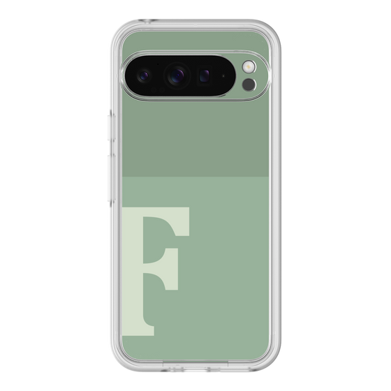 プレミアムパネル［ オリジナル - initial two tone - F green ］