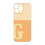 プレミアムパネル［ オリジナル - initial two tone - G orange ］