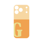 プレミアムパネル［ オリジナル - initial two tone - G orange ］
