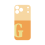 プレミアムパネル［ オリジナル - initial two tone - G orange ］