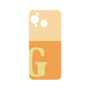 プレミアムパネル［ オリジナル - initial two tone - G orange ］