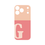 プレミアムパネル［ オリジナル - initial two tone - G pink ］