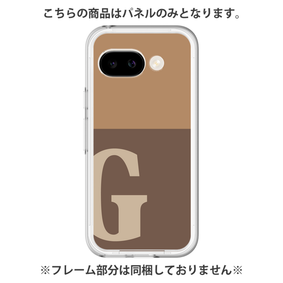 プレミアムパネル［ オリジナル - initial two tone - G brown ］