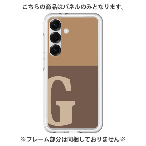 プレミアムパネル［ オリジナル - initial two tone - G brown ］