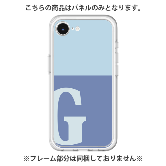 プレミアムパネル［ オリジナル - initial two tone - G blue ］
