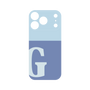 プレミアムパネル［ オリジナル - initial two tone - G blue ］