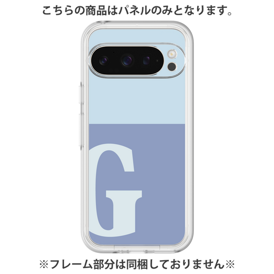 プレミアムパネル［ オリジナル - initial two tone - G blue ］