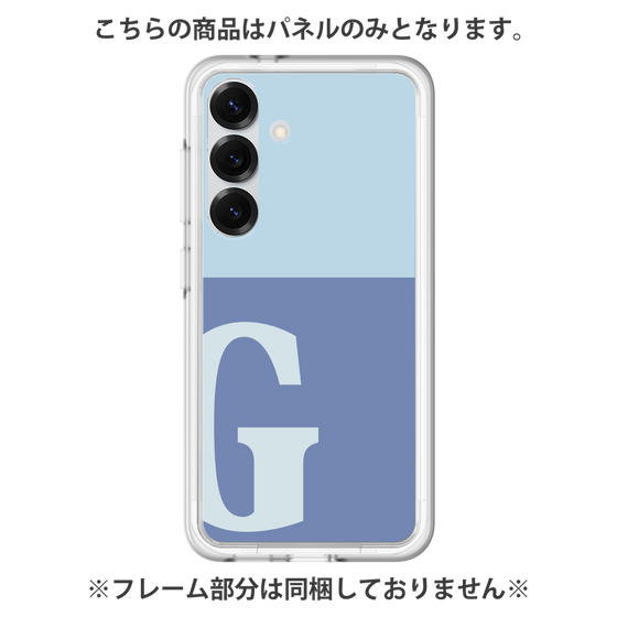 プレミアムパネル［ オリジナル - initial two tone - G blue ］