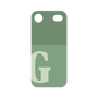プレミアムパネル［ オリジナル - initial two tone - G green ］