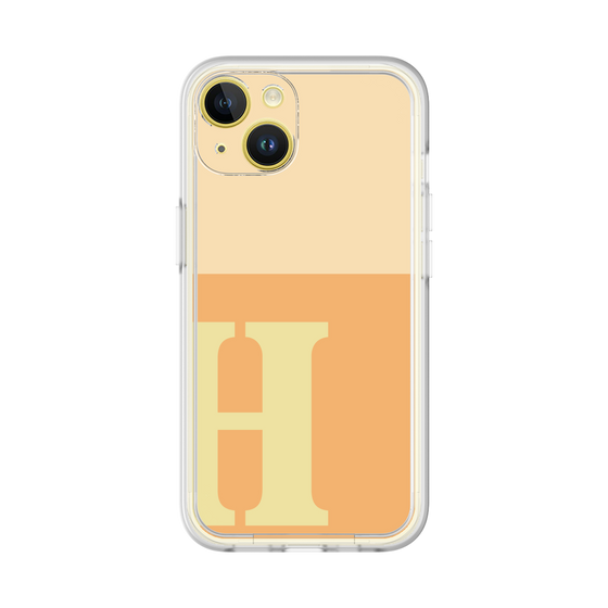 プレミアムパネル［ オリジナル - initial two tone - H orange ］