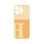 プレミアムパネル［ オリジナル - initial two tone - H orange ］