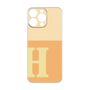 プレミアムパネル［ オリジナル - initial two tone - H orange ］