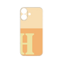 プレミアムパネル［ オリジナル - initial two tone - H orange ］