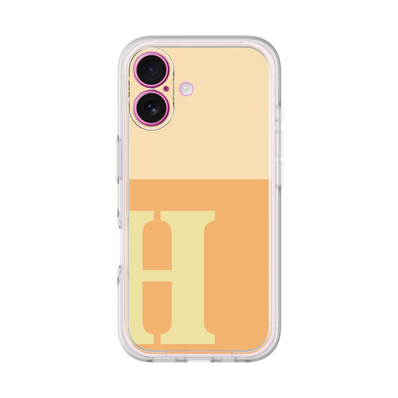 プレミアムパネル［ オリジナル - initial two tone - H orange ］
