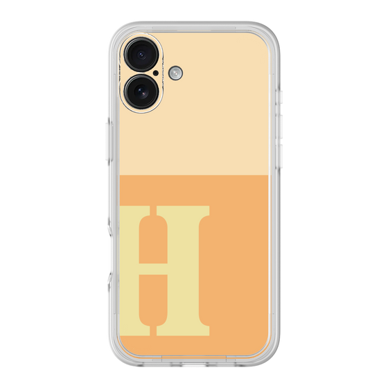 プレミアムパネル［ オリジナル - initial two tone - H orange ］