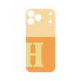 プレミアムパネル［ オリジナル - initial two tone - H orange ］