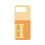 プレミアムパネル［ オリジナル - initial two tone - H orange ］