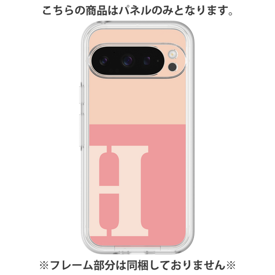 プレミアムパネル［ オリジナル - initial two tone - H pink ］