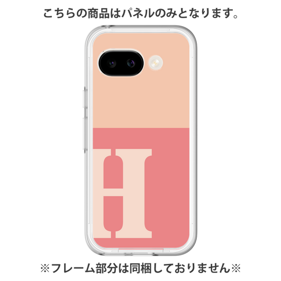 プレミアムパネル［ オリジナル - initial two tone - H pink ］