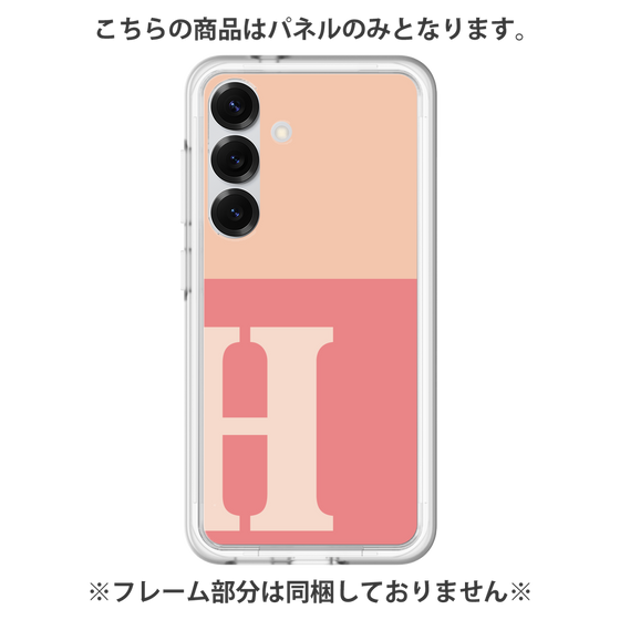 プレミアムパネル［ オリジナル - initial two tone - H pink ］