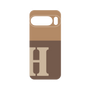 プレミアムパネル［ オリジナル - initial two tone - H brown ］