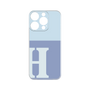 プレミアムパネル［ オリジナル - initial two tone - H blue ］