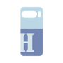 プレミアムパネル［ オリジナル - initial two tone - H blue ］