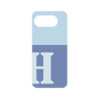 プレミアムパネル［ オリジナル - initial two tone - H blue ］