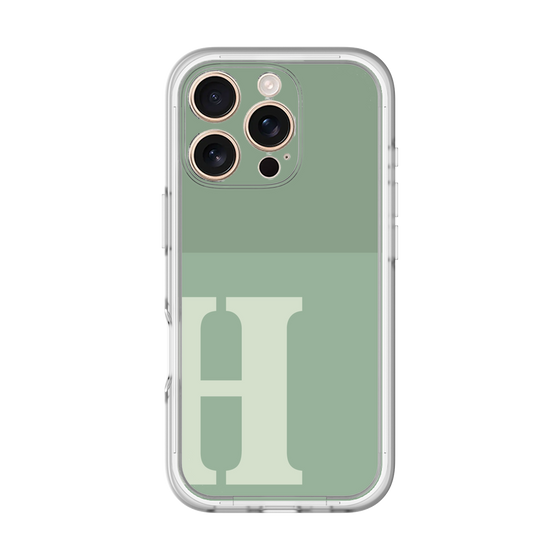 プレミアムパネル［ オリジナル - initial two tone - H green ］