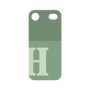 プレミアムパネル［ オリジナル - initial two tone - H green ］