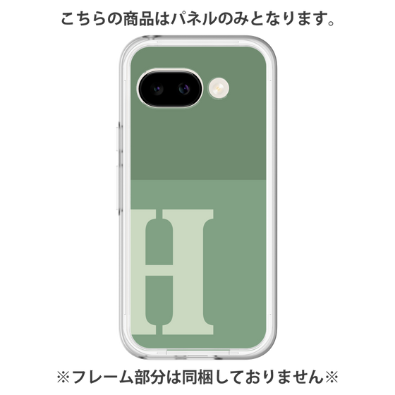 プレミアムパネル［ オリジナル - initial two tone - H green ］