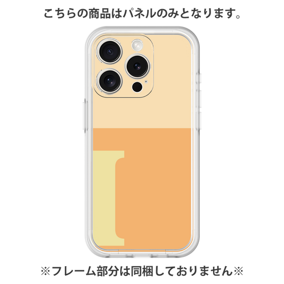 プレミアムパネル［ オリジナル - initial two tone - I orange ］