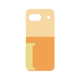 プレミアムパネル［ オリジナル - initial two tone - I orange ］