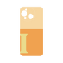 プレミアムパネル［ オリジナル - initial two tone - I orange ］