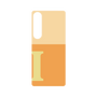 プレミアムパネル［ オリジナル - initial two tone - I orange ］