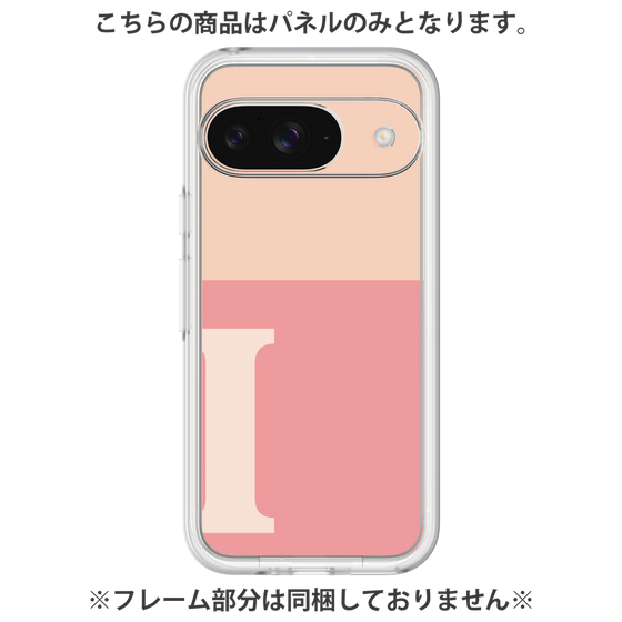 プレミアムパネル［ オリジナル - initial two tone - I pink ］