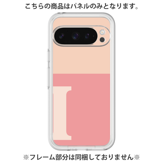 プレミアムパネル［ オリジナル - initial two tone - I pink ］