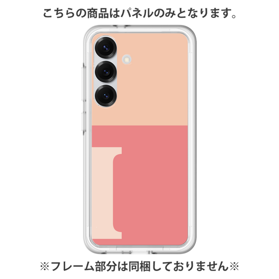 プレミアムパネル［ オリジナル - initial two tone - I pink ］