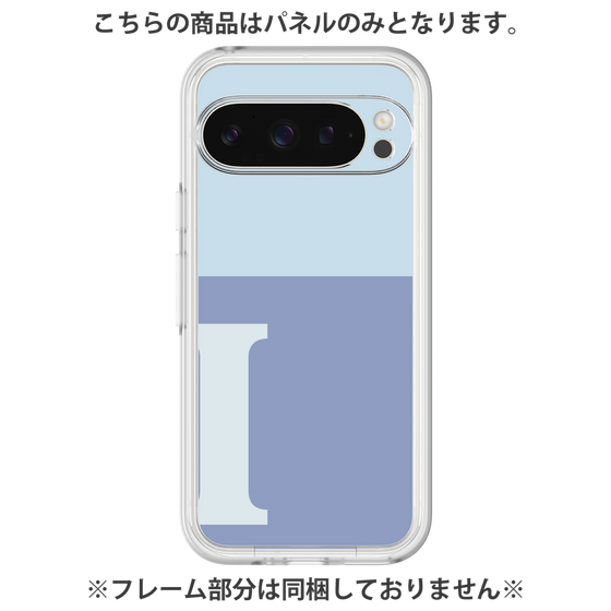 プレミアムパネル［ オリジナル - initial two tone - I blue ］