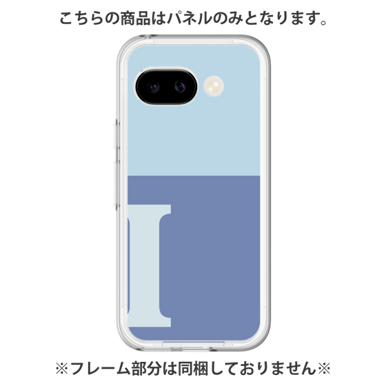 プレミアムパネル［ オリジナル - initial two tone - I blue ］
