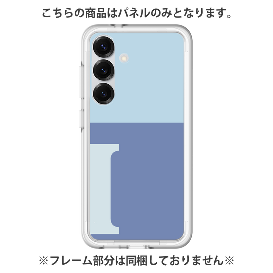 プレミアムパネル［ オリジナル - initial two tone - I blue ］